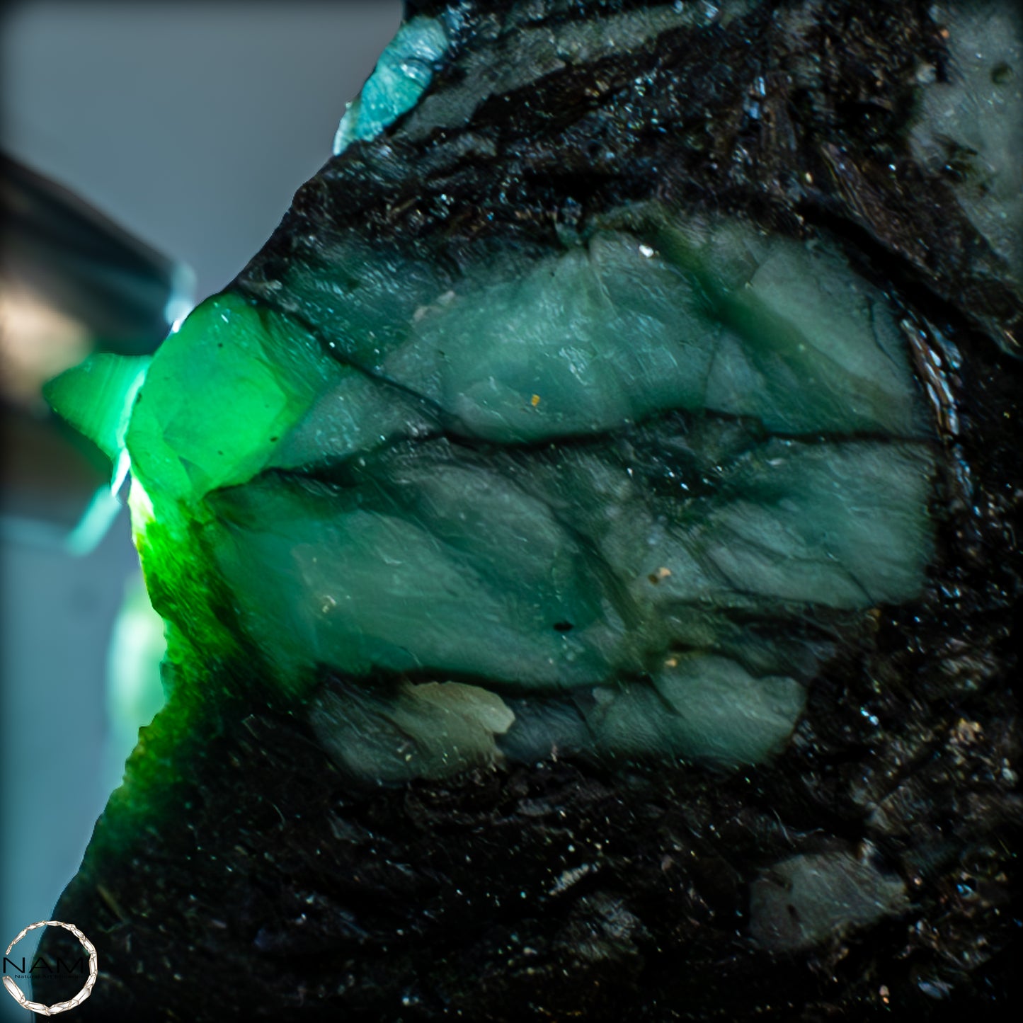 Natürliche Smaragdkristalle in Matrix aus Kolumbien - 142,43g