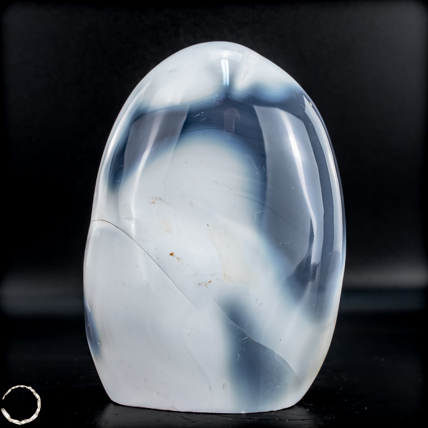 Natürliche Orca-Achat Kristall Freiform aus Brasilien - 719,51g