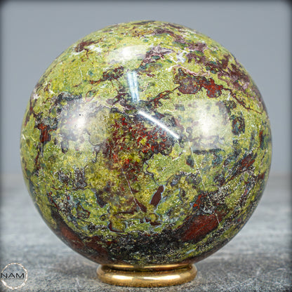 Natürliche Drachenblut-Jaspis Kugel aus Australien - 526,66g - 69,2mm