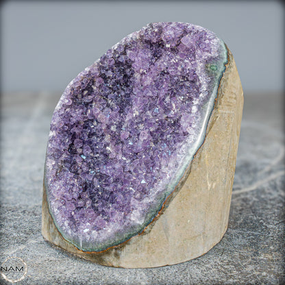 Natürliche Amethyst-Kristall Druse - 805,28g