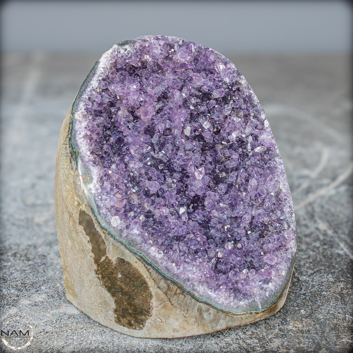 Natürliche Amethyst-Kristall Druse - 805,28g