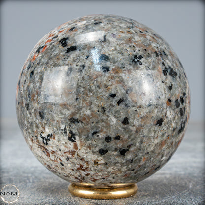 Natürliche Yooperlite Kugel aus den USA – 451,07g - 69mm