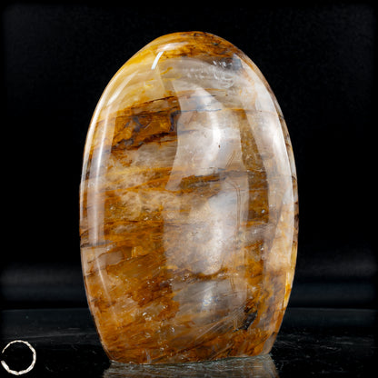 Natürliche Golden Healer Quarz-Kristall Freiform - 723,45g