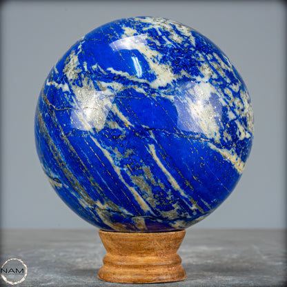 Natürliche Lapislazuli-Kristall-Kugel - 2002,78g - 115mm