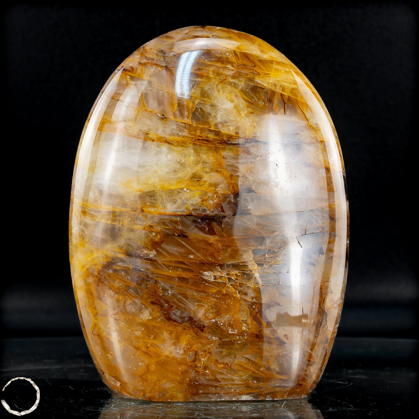 Natürliche Golden Healer Quarz-Kristall Freiform - 723,45g