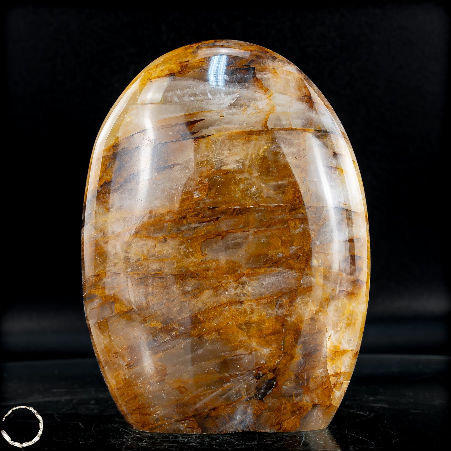 Natürliche Golden Healer Quarz-Kristall Freiform - 723,45g