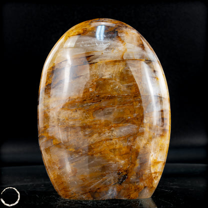 Natürliche Golden Healer Quarz-Kristall Freiform - 723,45g