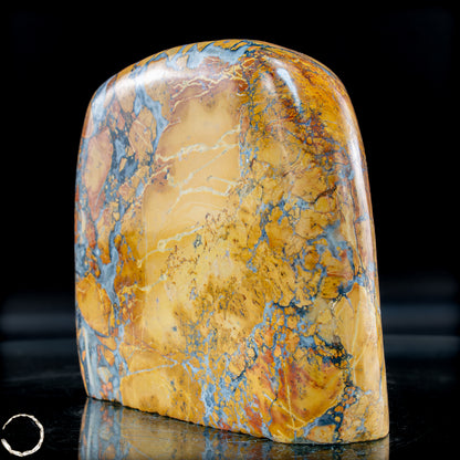 Natürliche Indonesische Picture Jasper-Kristall Freiform – 1502,64g