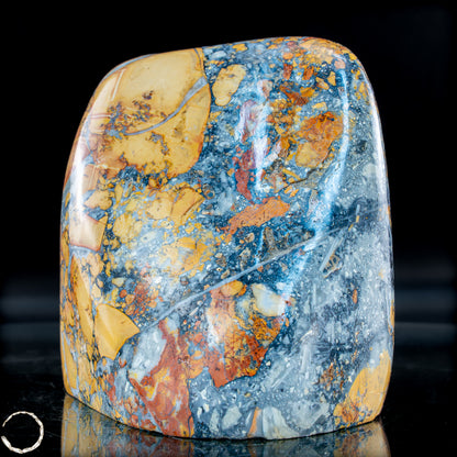 Natürliche Indonesische Picture Jasper-Kristall Freiform – 1502,64g