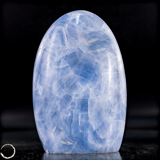 Natürliche Blaue Calcit-Kristall Freiform - 592,92g