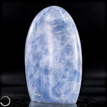 Natürliche Blaue Calcit-Kristall Freiform - 592,92g