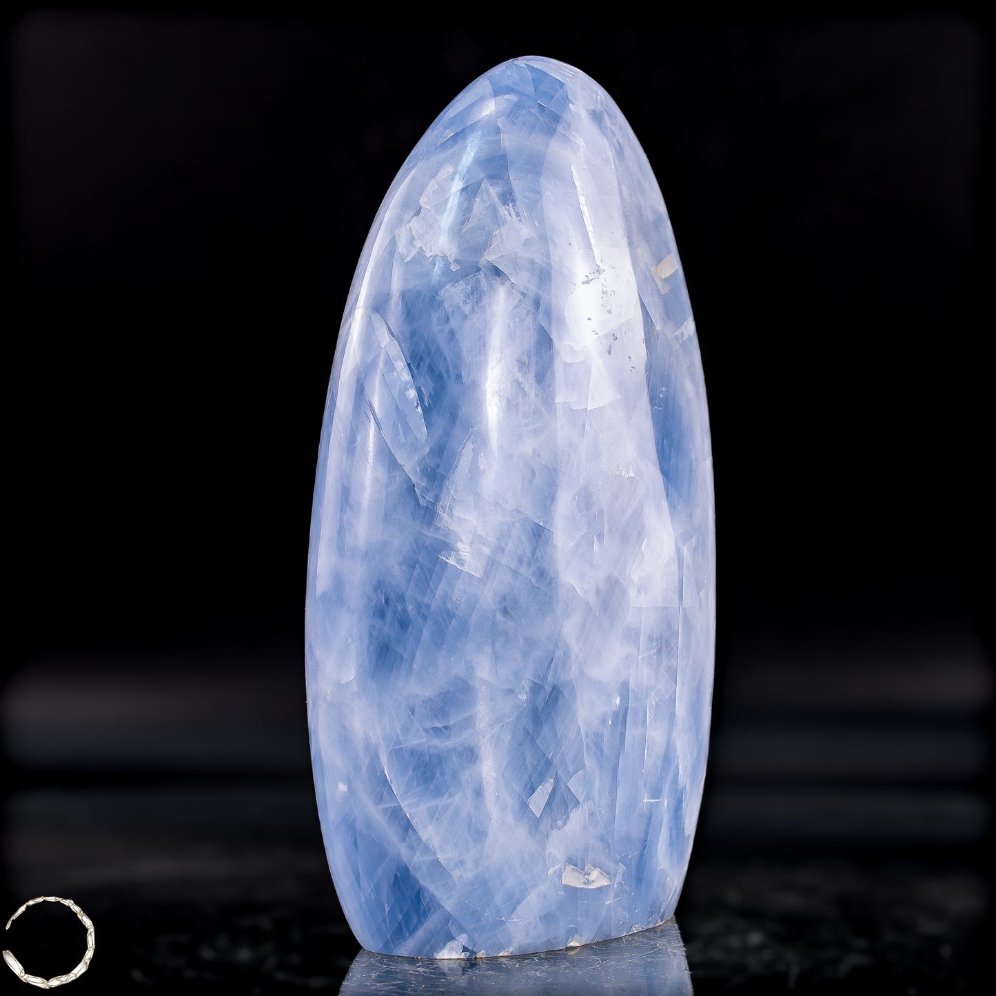 Natürliche Blaue Calcit-Kristall Freiform - 592,92g