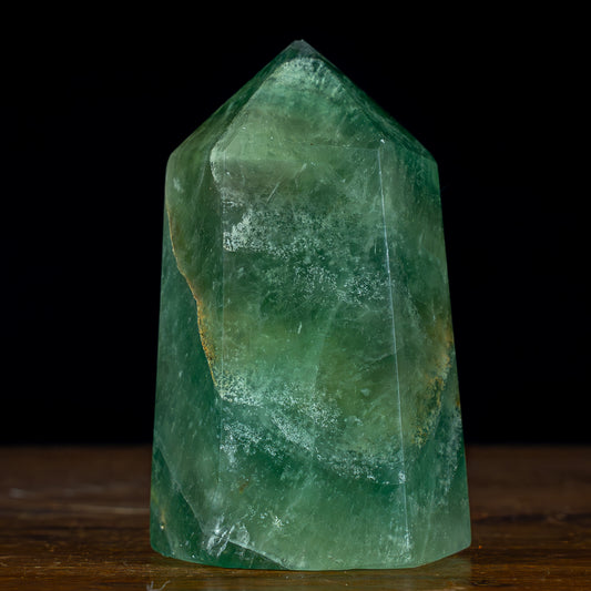 Natürlicher Grüner Fluorit Obelisk - 1412,79g