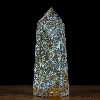 Jaspis-Achat Obelisk - 1518,52g