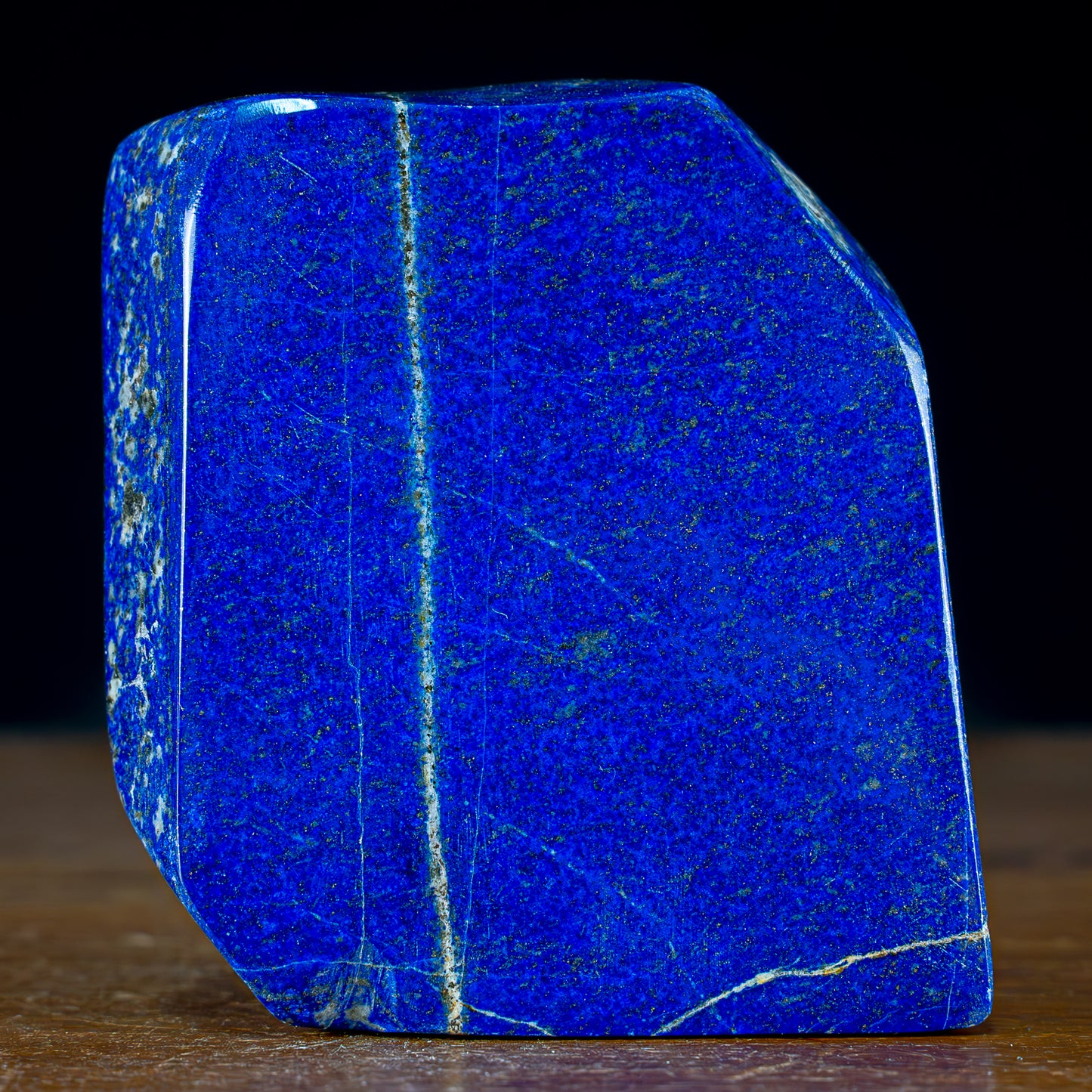 Natürliche Lapislazuli Kristall-Freiform - 419,15g