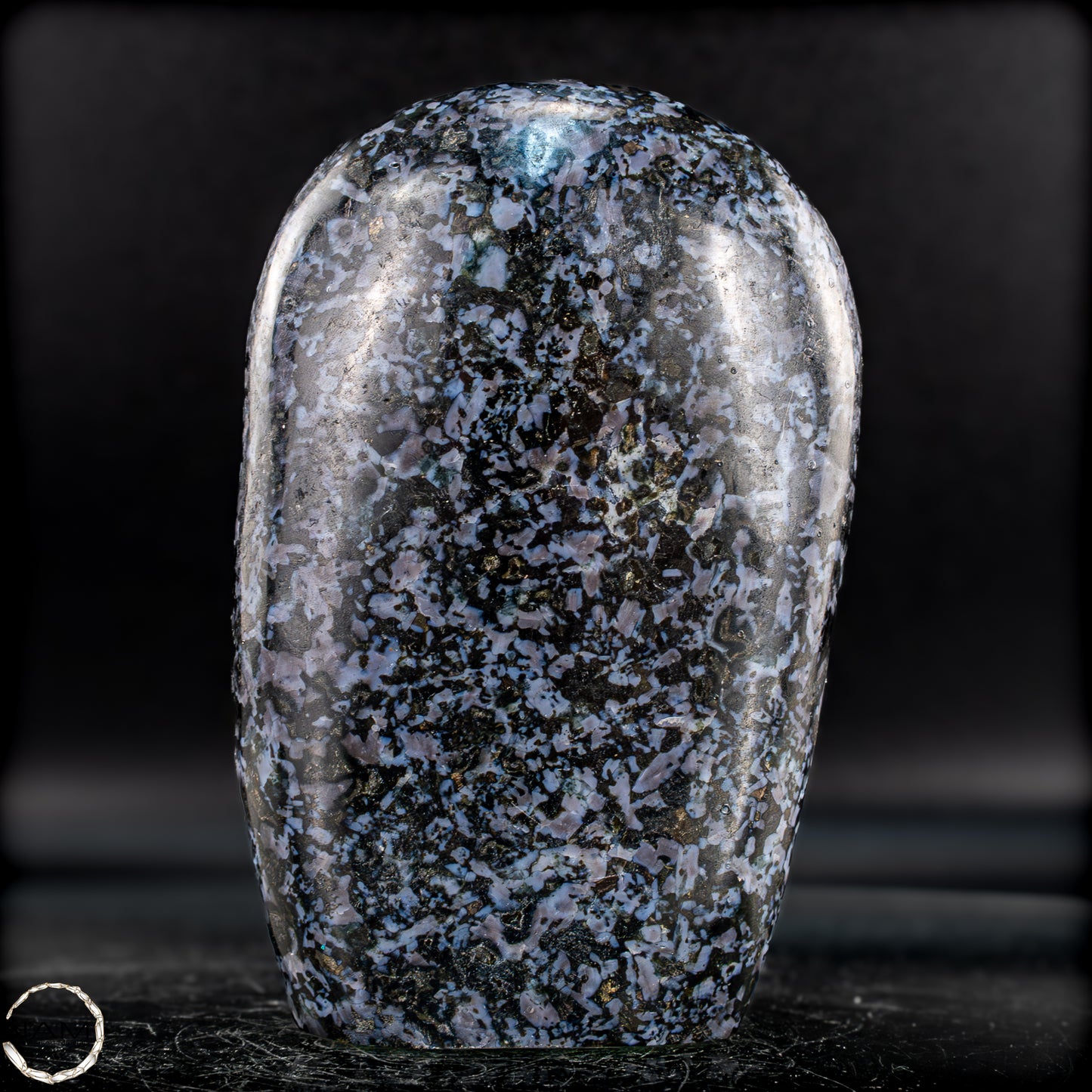 Natürliche Merlinit (Gabbro) Kristall Freiform - 1007,46g