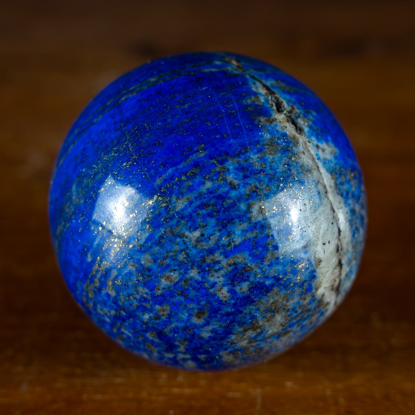 Lapislazuli-Kugel AA++ Qualität - 286,02g - 56,3mm