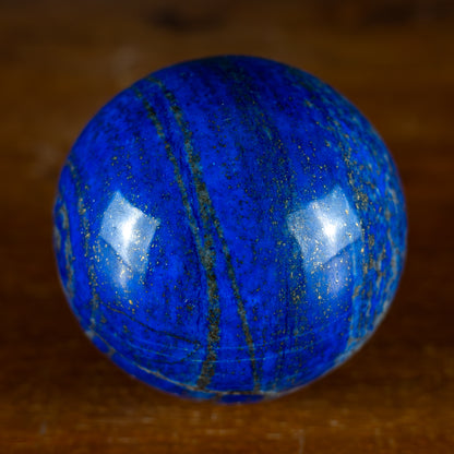 Lapislazuli-Kugel AA++ Qualität - 286,02g - 56,3mm