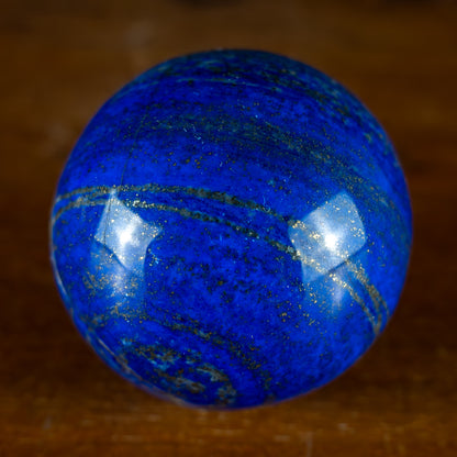 Lapislazuli-Kugel AA++ Qualität - 286,02g - 56,3mm