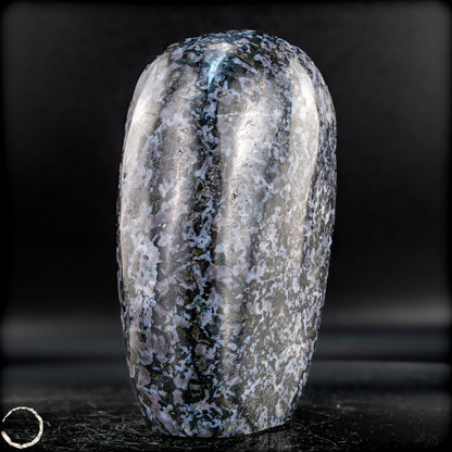 Natürliche Merlinit (Gabbro) Kristall Freiform - 1007,46g