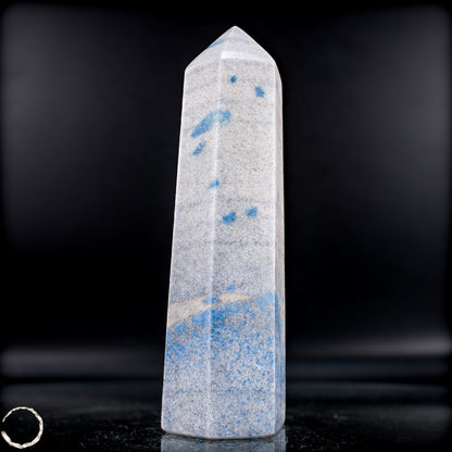 Natürlicher K2 Obelisk aus Madagaskar - 837,64g