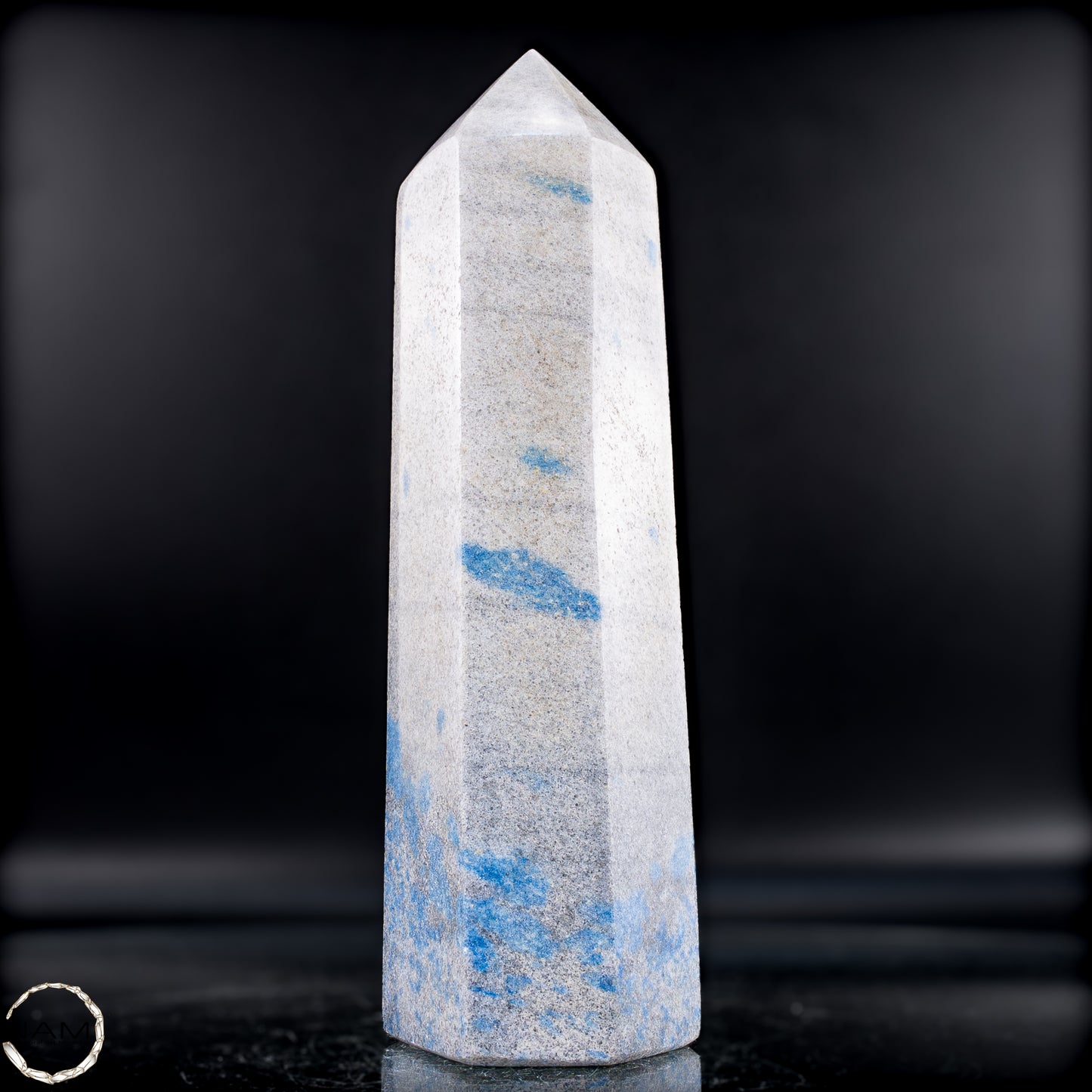 Natürlicher K2 Obelisk aus Madagaskar - 837,64g
