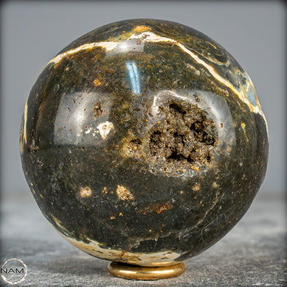 Natürliche Ozean-Jaspis Kugel - 859,35g - 87mm