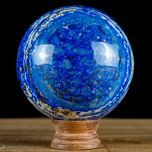 Natürliche Große Königsblaue Lapislazuli-Kugel - 1673,98g - 100,82mm