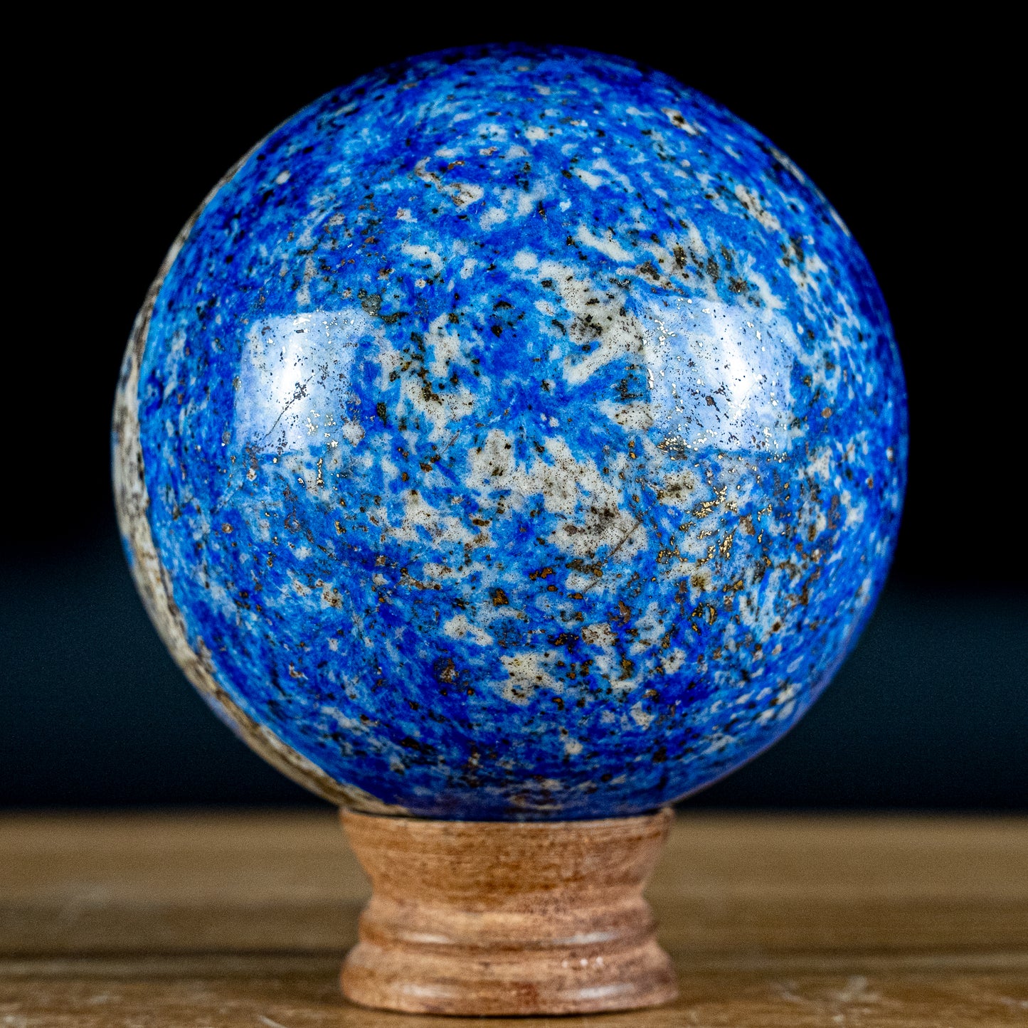 Natürliche Große Königsblaue Lapislazuli-Kugel - 1673,98g - 100,82mm