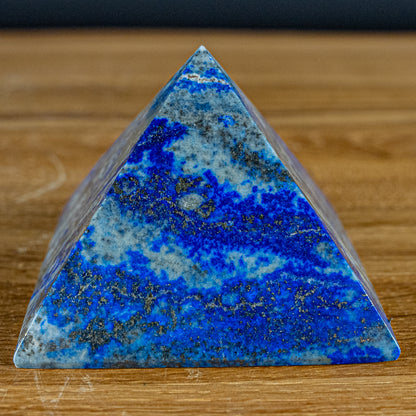 Natürliche Große Dekorative AAA++ Lapislazuli Pyramide - 461,78g