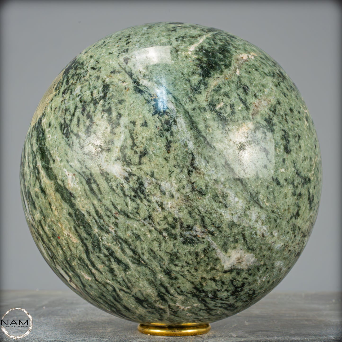 Natürliche Jade-Nephrit Kugel aus Burma - 8432,17g - 185mm