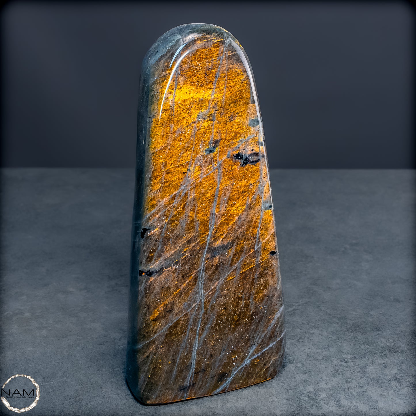 Natürliche Labradorit Kristall-Freiform - 867,67g