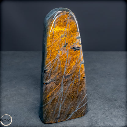 Natürliche Labradorit Kristall-Freiform - 867,67g