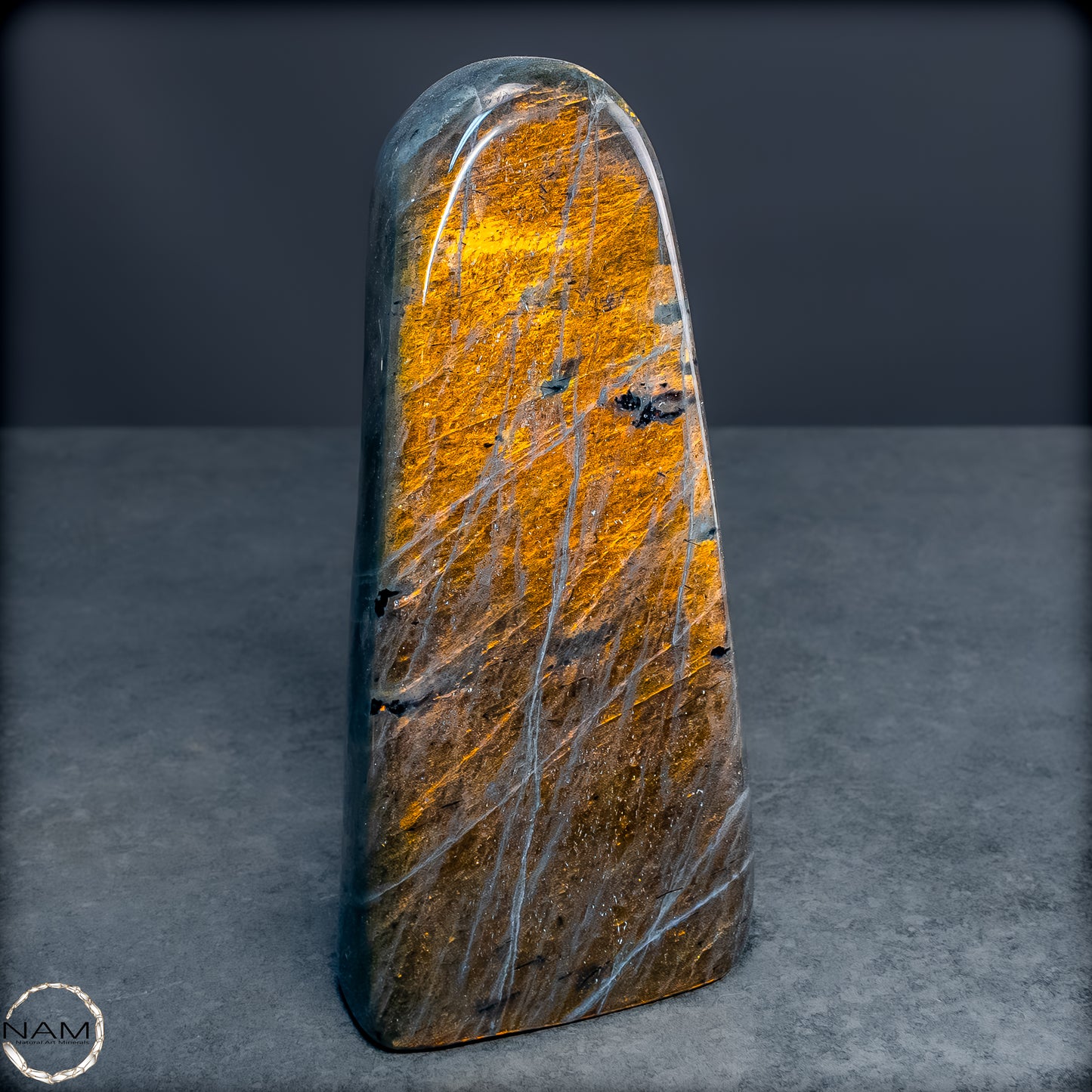 Natürliche Labradorit Kristall-Freiform - 867,67g