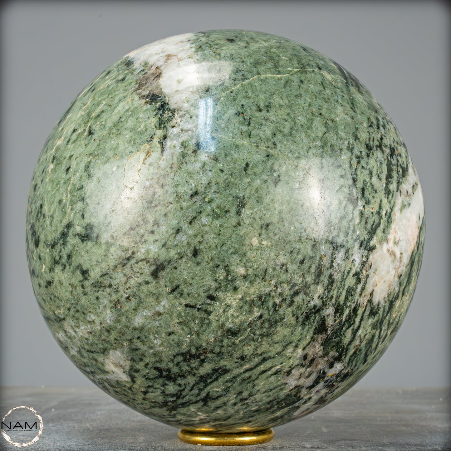 Natürliche Jade-Nephrit Kugel aus Burma - 8432,17g - 185mm