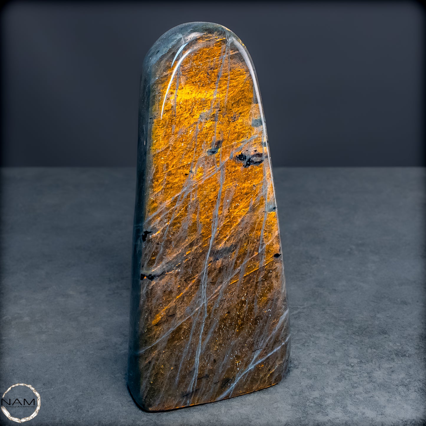 Natürliche Labradorit Kristall-Freiform - 867,67g