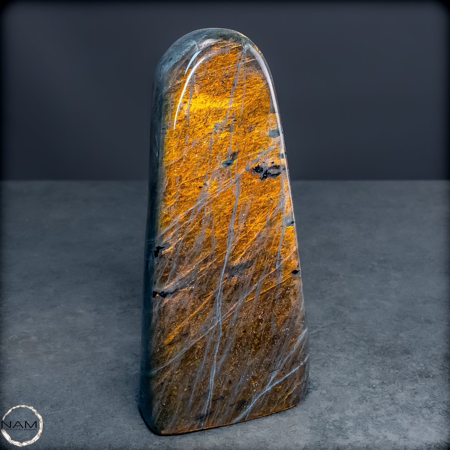 Natürliche Labradorit Kristall-Freiform - 867,67g