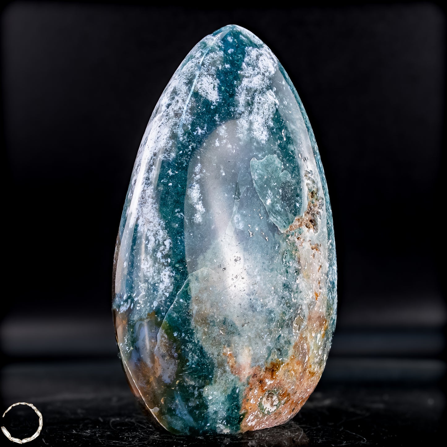 Natürliche Ozean-Jaspis Kristall-Freiform - 776,39g