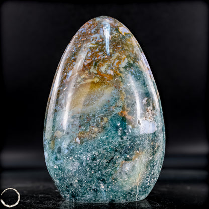Natürliche Ozean-Jaspis Kristall-Freiform - 799,54g