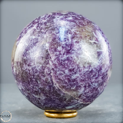 Natürliche Einhornstein - Lepidolit Kristall-Kugel - 789,99g