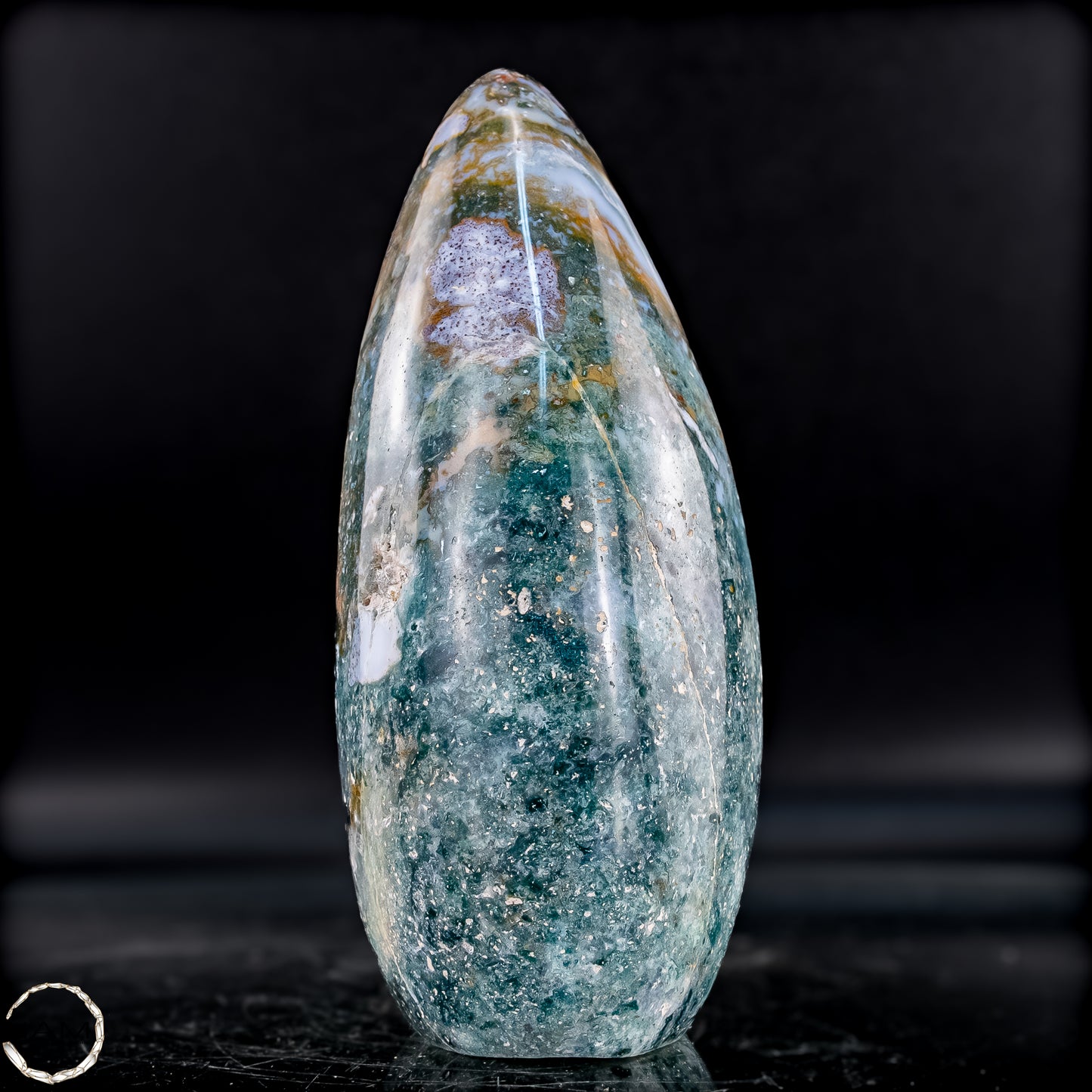 Natürliche Ozean-Jaspis Kristall-Freiform - 799,54g