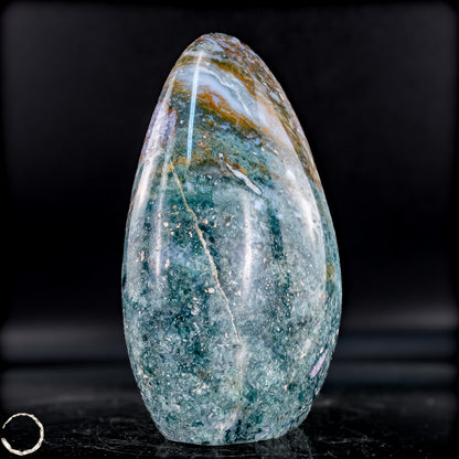 Natürliche Ozean-Jaspis Kristall-Freiform - 799,54g