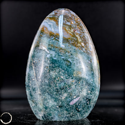 Natürliche Ozean-Jaspis Kristall-Freiform - 799,54g