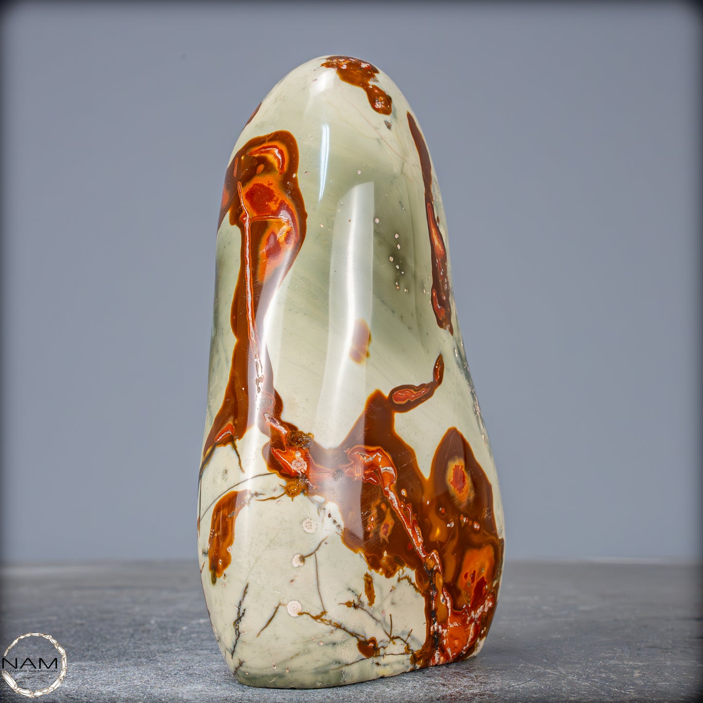 Natürliche Polychrome Jaspis Kristall-Freiform - 863,14g
