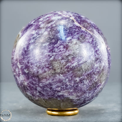 Natürliche Einhornstein - Lepidolit Kristall-Kugel - 789,99g