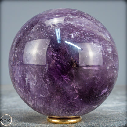 Natürliche Amethyst-Kristall Kugel, Brasilien - 906,67g - 87mm