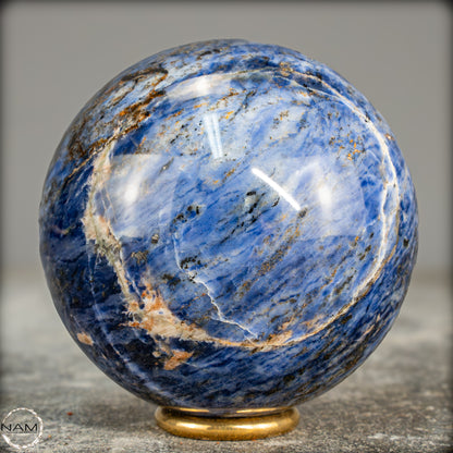 Natürliche Sodalith Kugel – 485,19g - 72mm