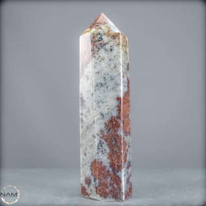 Natürliche Rote Aventurin Obelisk aus Madagaskar - 556,65g