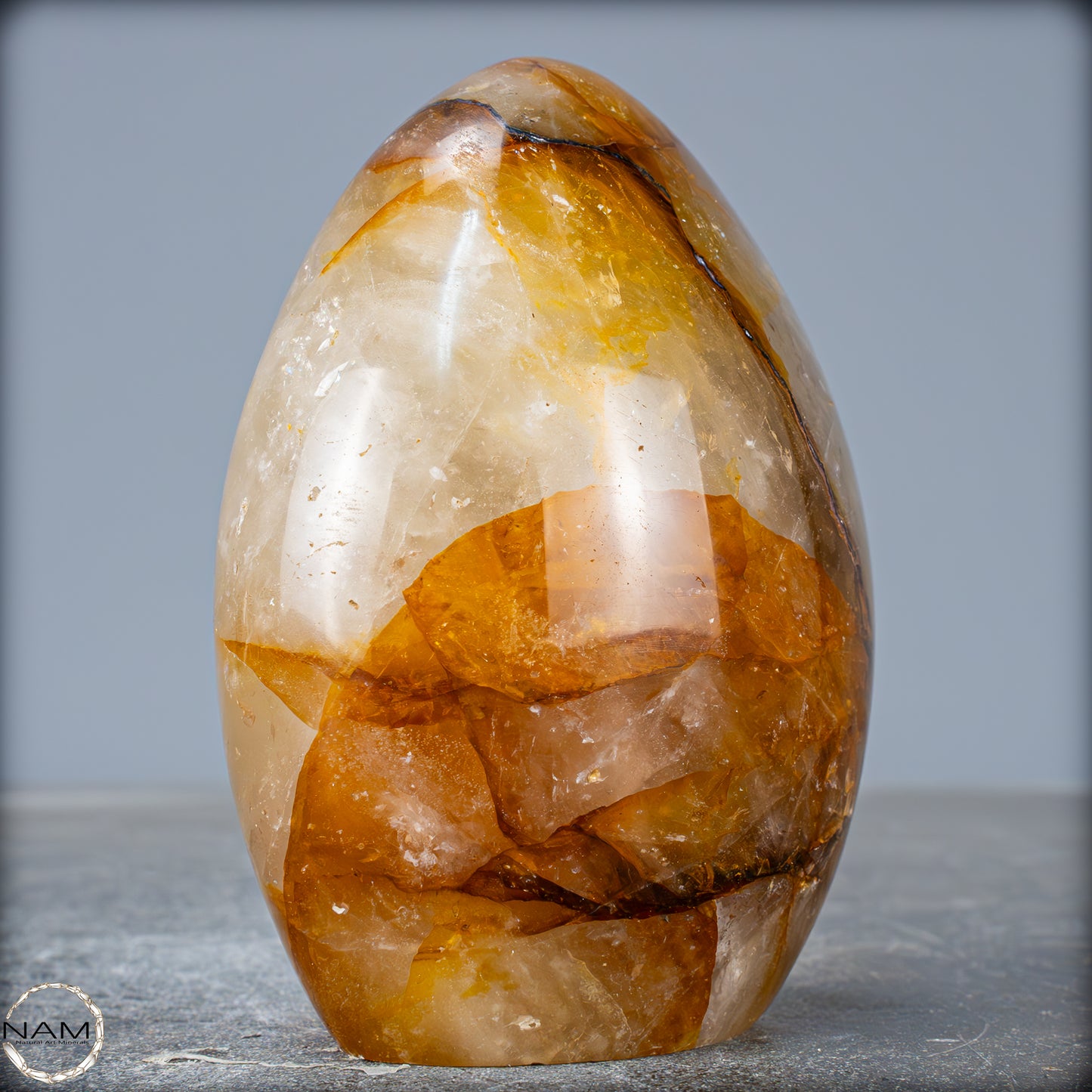 Natürliche Quarz-Kristall Freiform "Golden Healer" - 761,33g