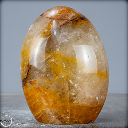 Natürliche Quarz-Kristall Freiform "Golden Healer" - 761,33g